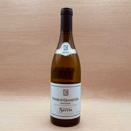 Domaine Servin, "Bougros," Chablis Grand Cru, France, Chardonnay, 2022