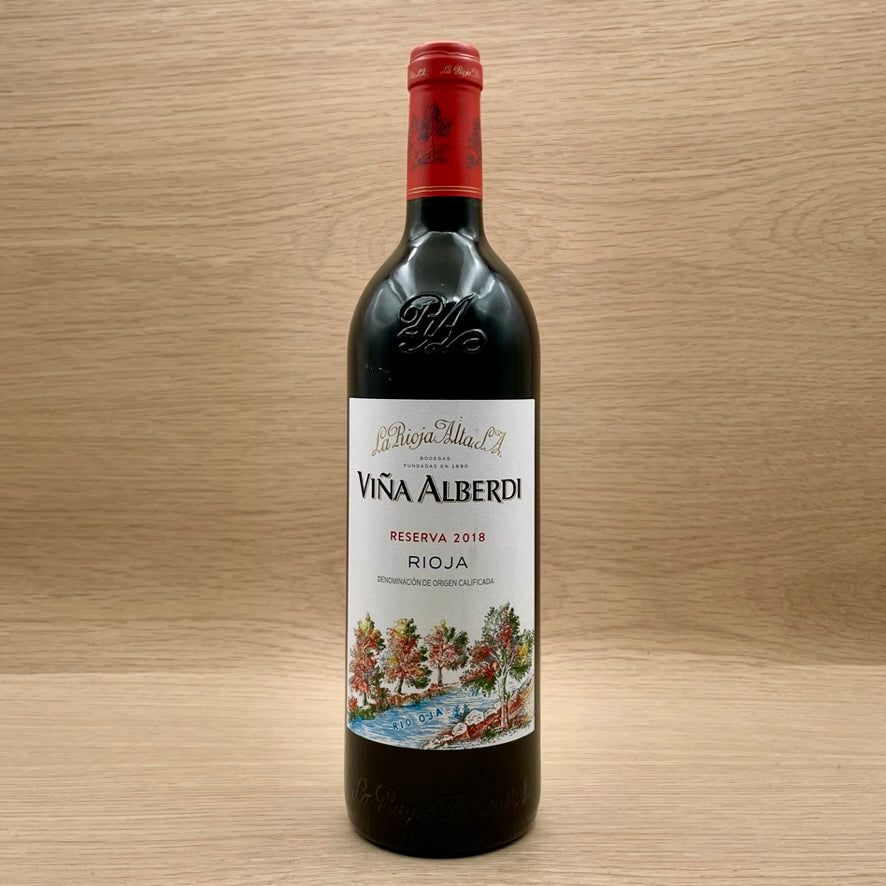 La Rioja Alta, "Viña Alberdi Reserva," Rioja, Spain, Tempranillo, 2020