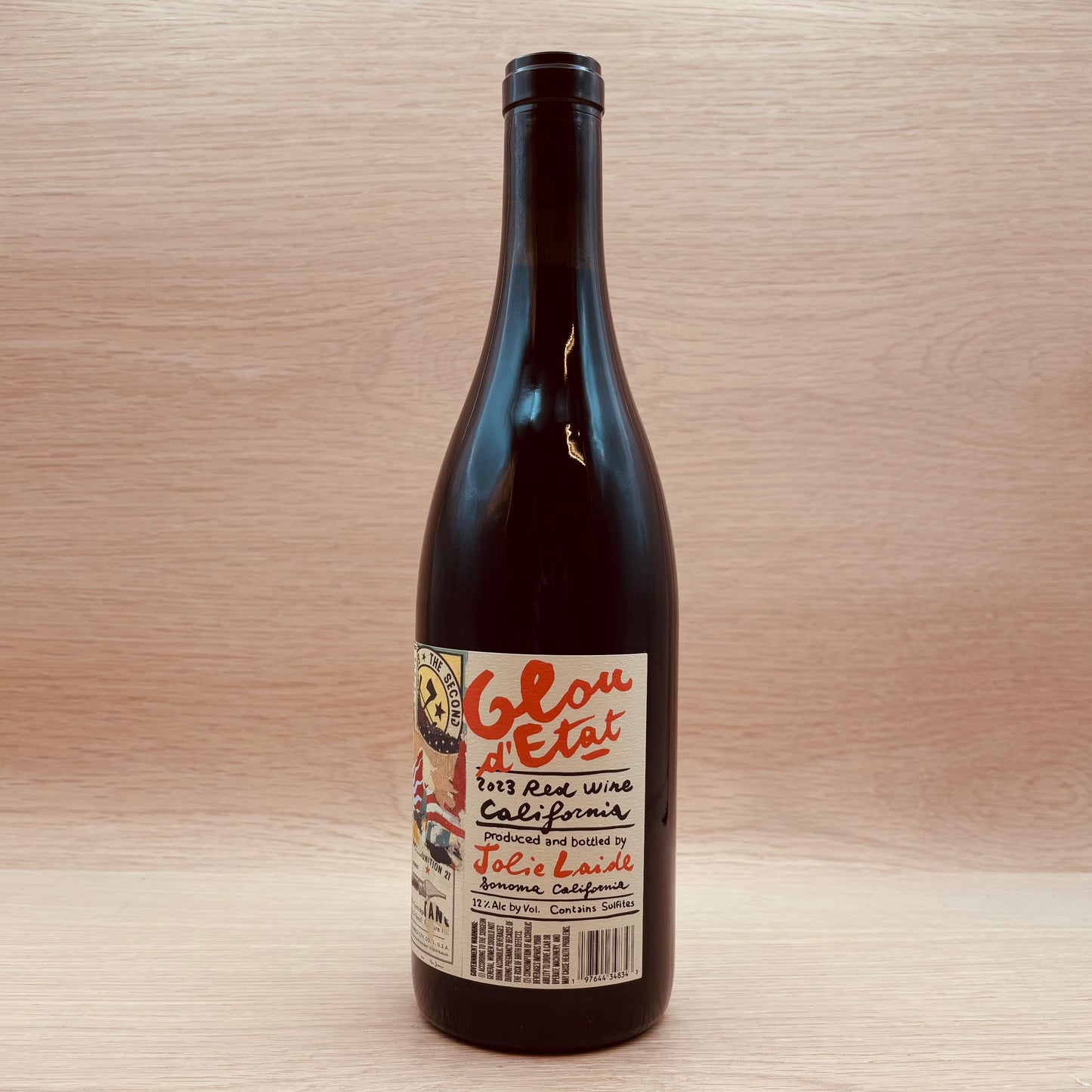 Jolie Laide, "Glou d'Etat," Sonoma, California, Red Blend, 2023