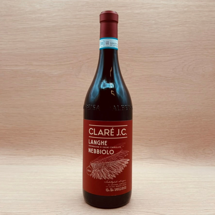 G.D Vajra, "Claré J.C," Langhe, Italy, Nebbiolo, 2024