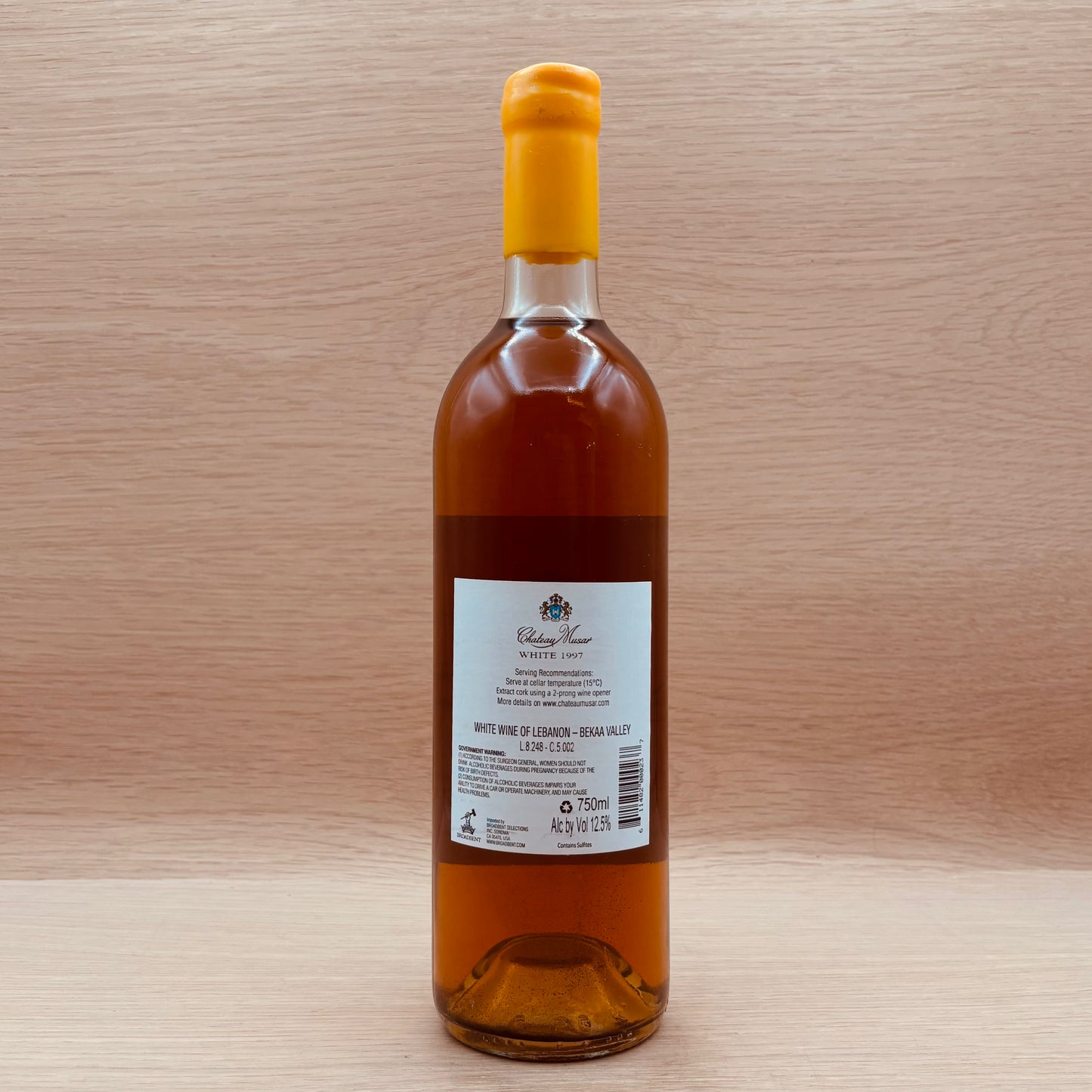 Chateau Musar, Bekka Valley, Lebanon, White Blend, 1997