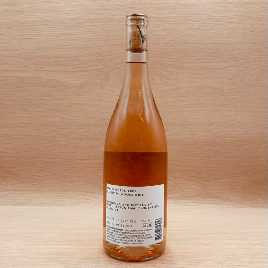 Matthiasson, "California Rosé," Dunnigan Hills, California, Rosé Blend, 2025