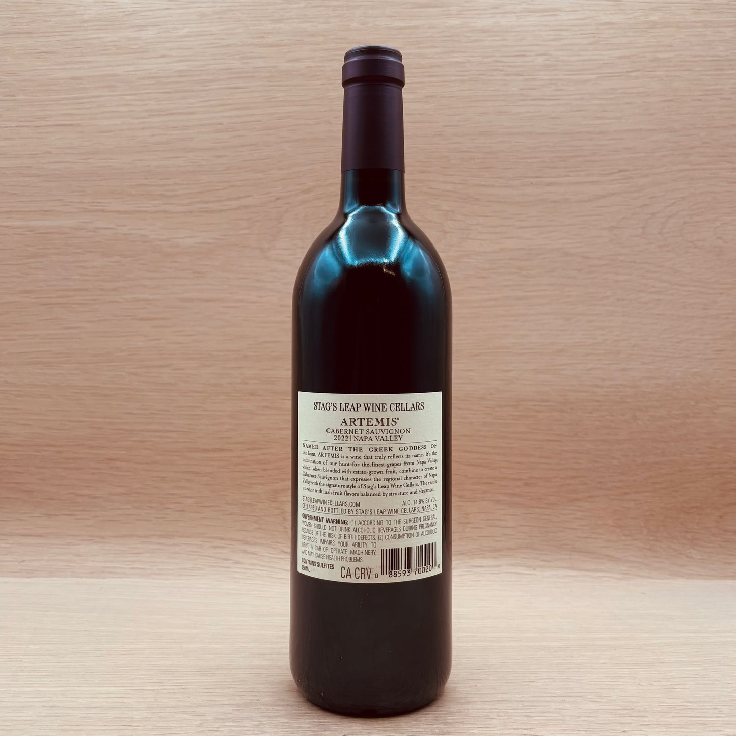Stag's Leap, "Artemis," Napa Valley, Cabernet Sauvignon, 2022