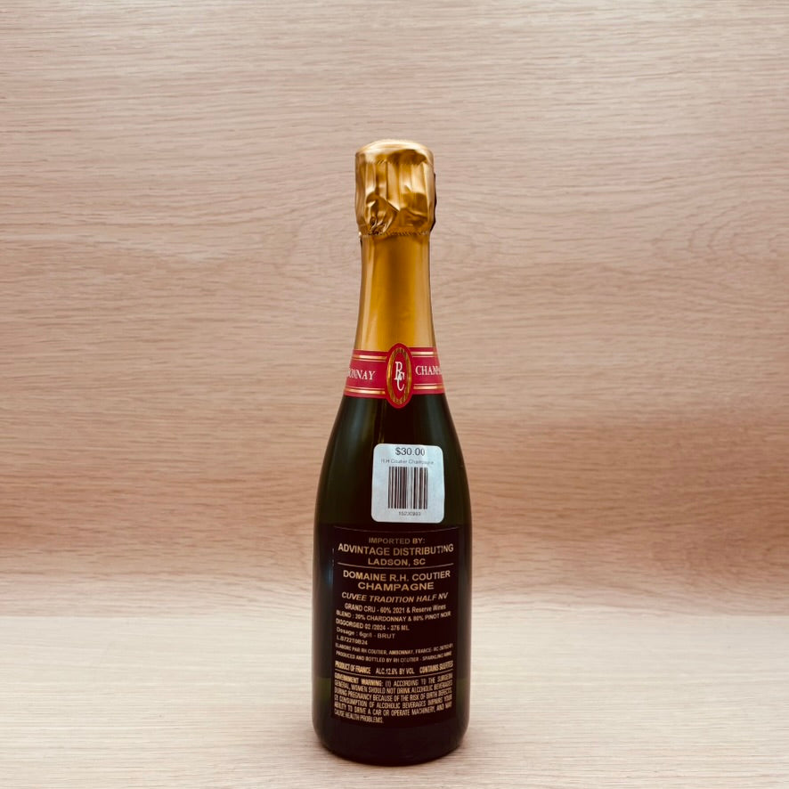R.H Coutier Champagne, "Cuvée Tradition," Ambonnay Grand Cru, France, NV 375ml
