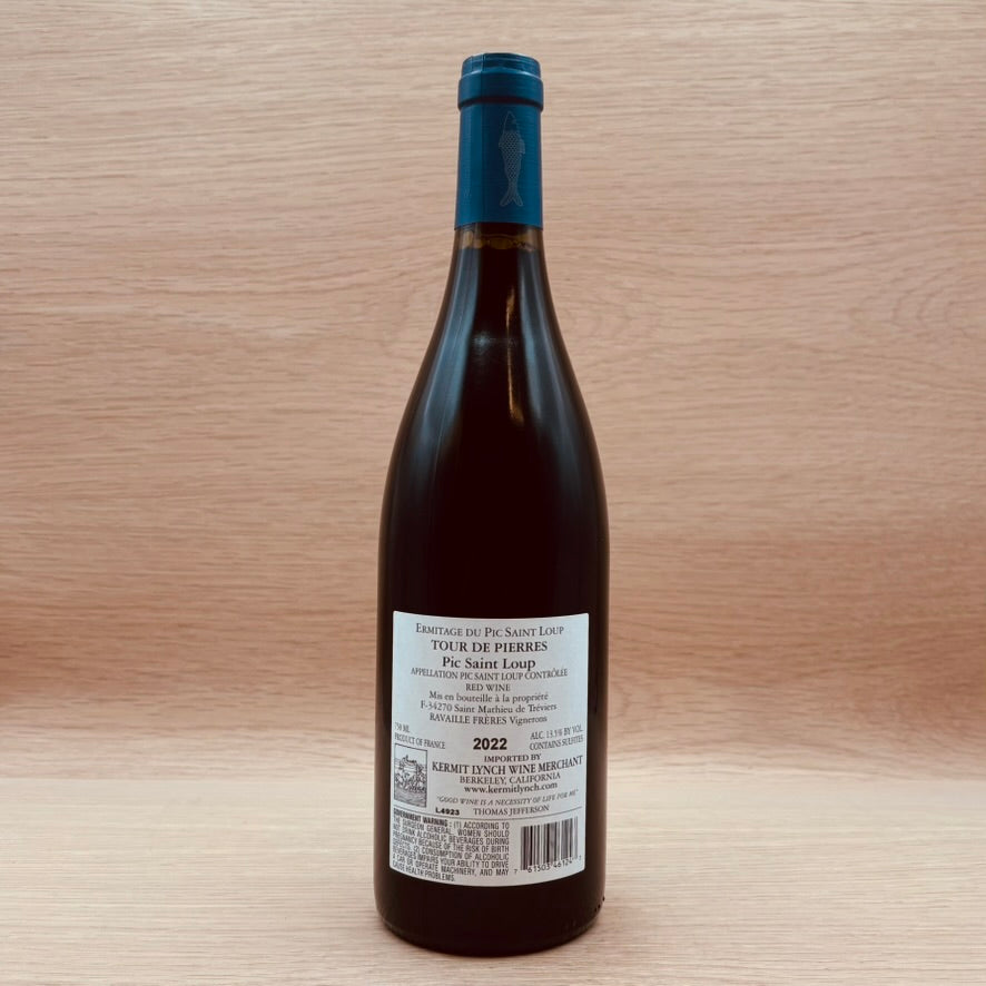 Hérigtage du Pic Saint Loup, "Tour de Pierres," Pic Saint Loup, France, Syrah Blend, 2022