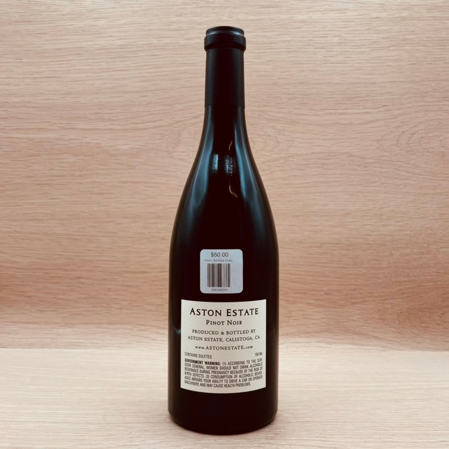 Aston Estate, Sonoma Coast, California, Pinot Noir, 2020