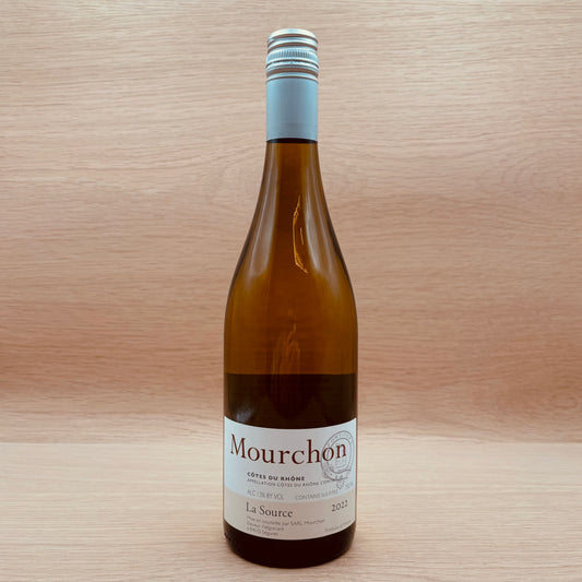 Mourchon, "La Source," Côtes du Rhône, France, White Blend, 2023