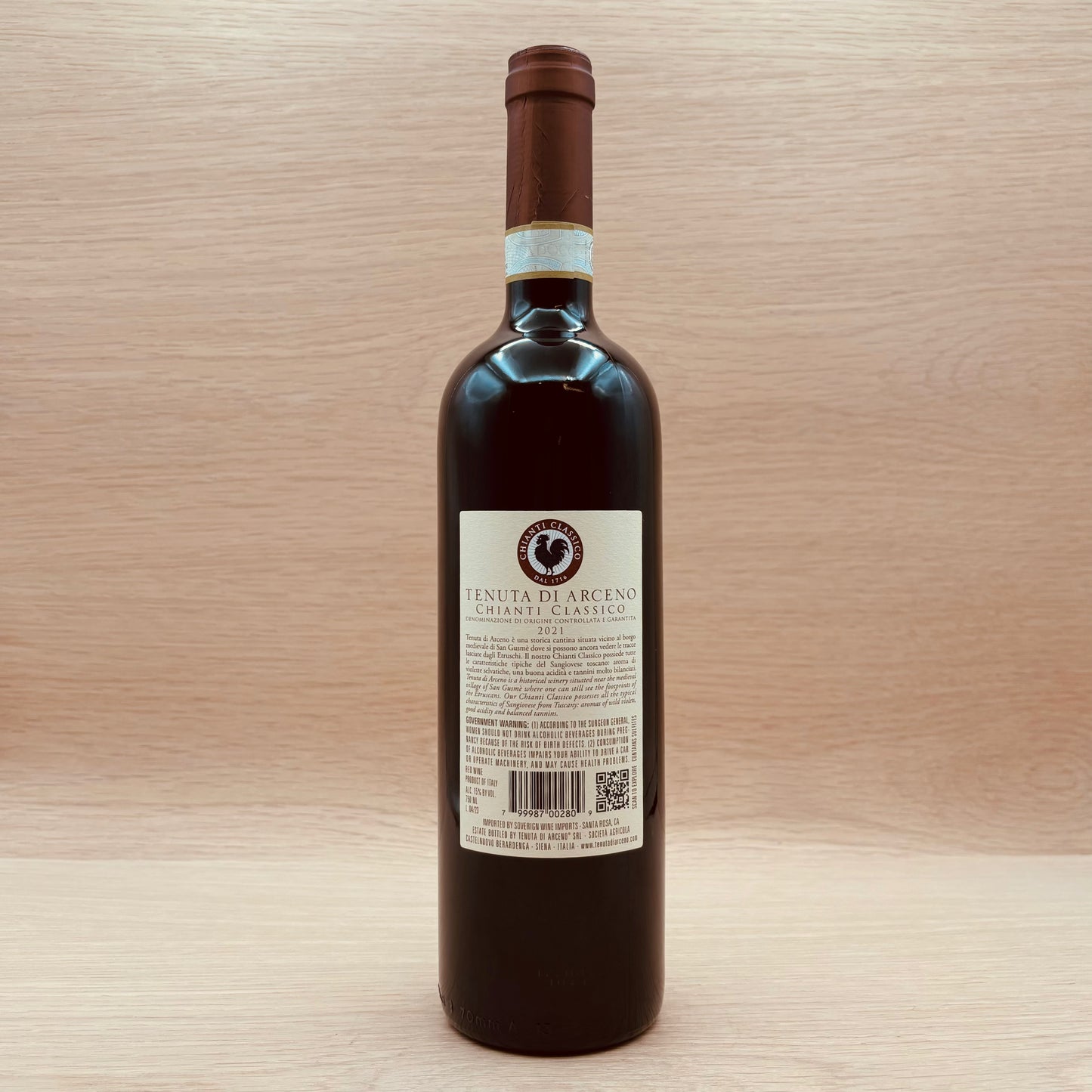 Tenuta di Arceno, Chianti Classico, Italy, Sangiovese, 2022