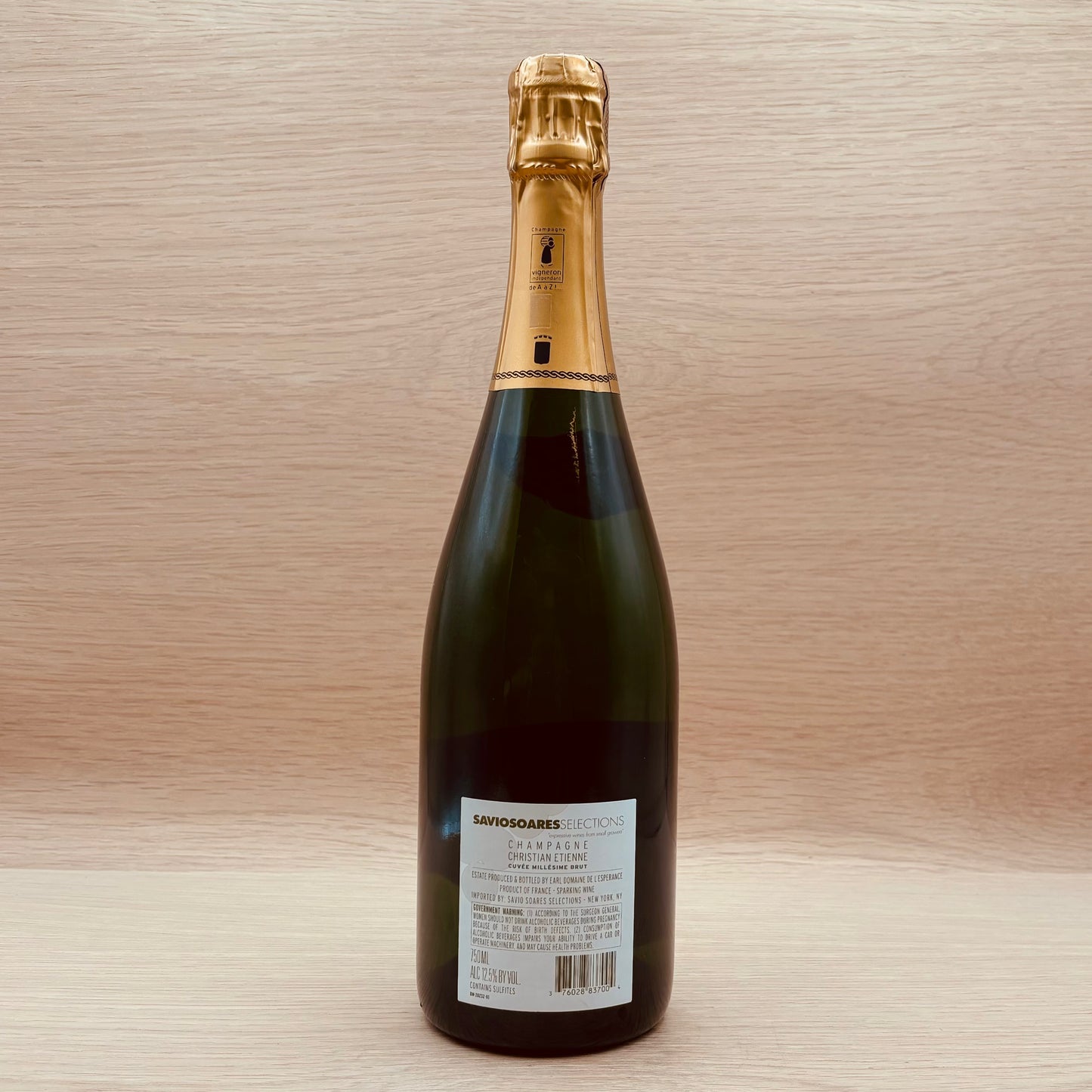 Christian Etienne, Champagne, France, Pinot Noir-Chardonnay, 2012