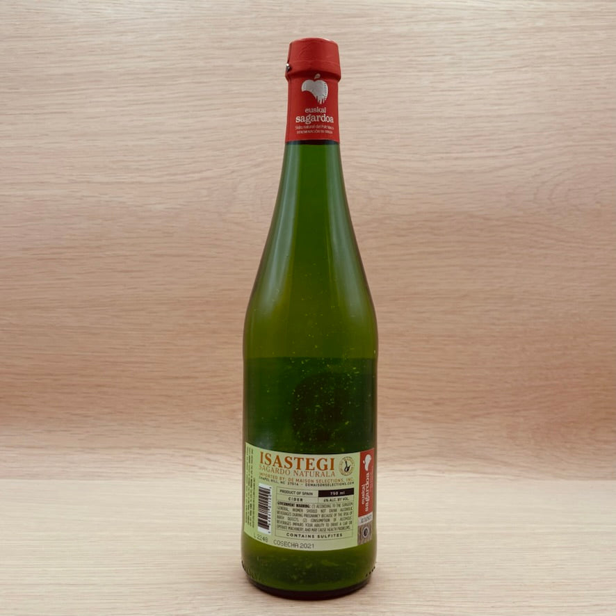Isastegi, "Sagardo Naturala," Spanish Cider