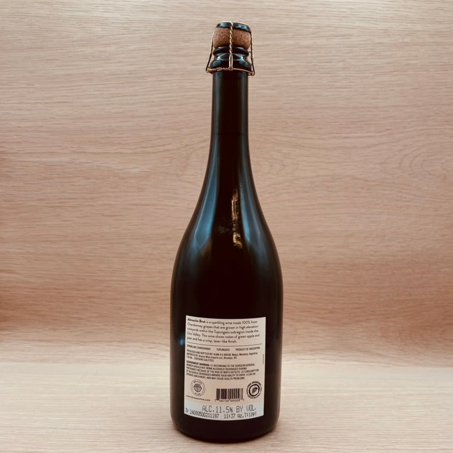 Almacita, "Sparkling Brut," Uco Valley, Argentina, Chardonnay, NV