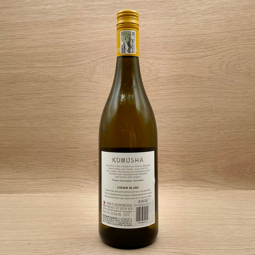 Kumusha, Breedekloof, South Africa, Chenin Blanc, 2023