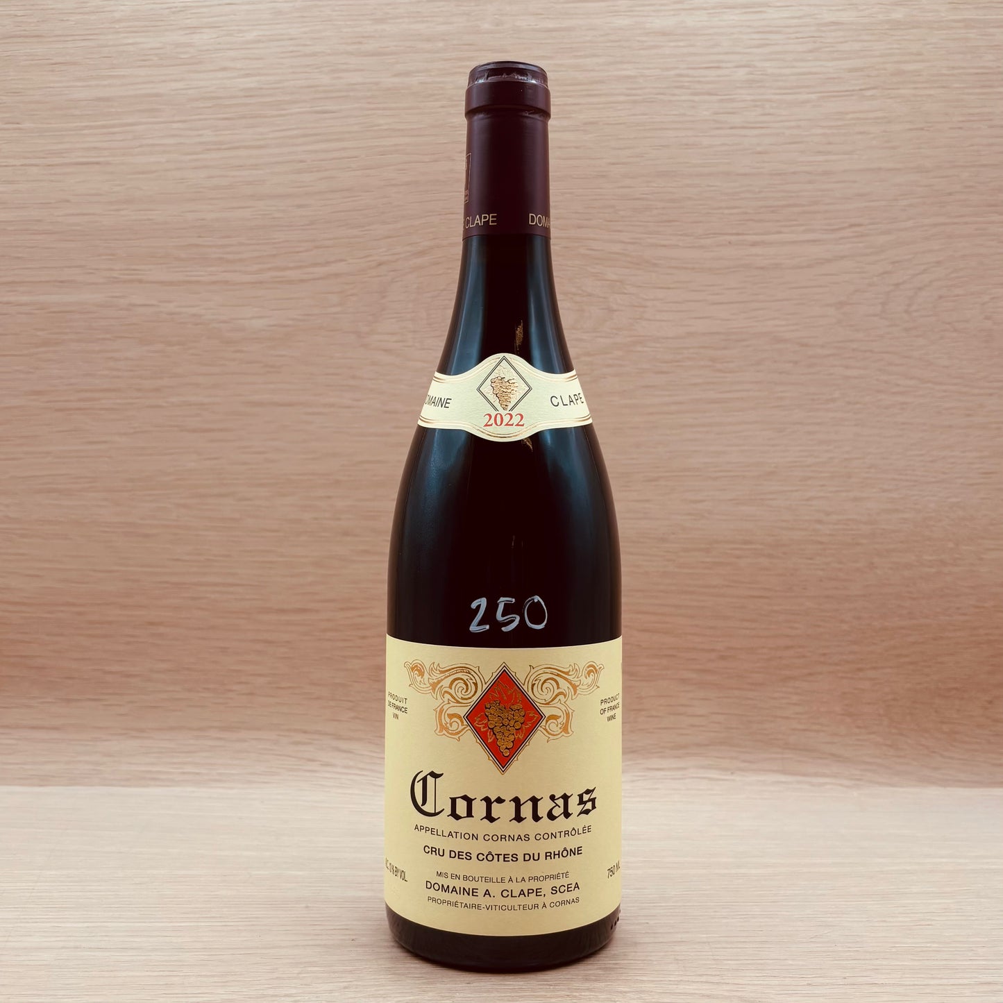 Domaine A. Clape, Cornas, France, Syrah, 2022