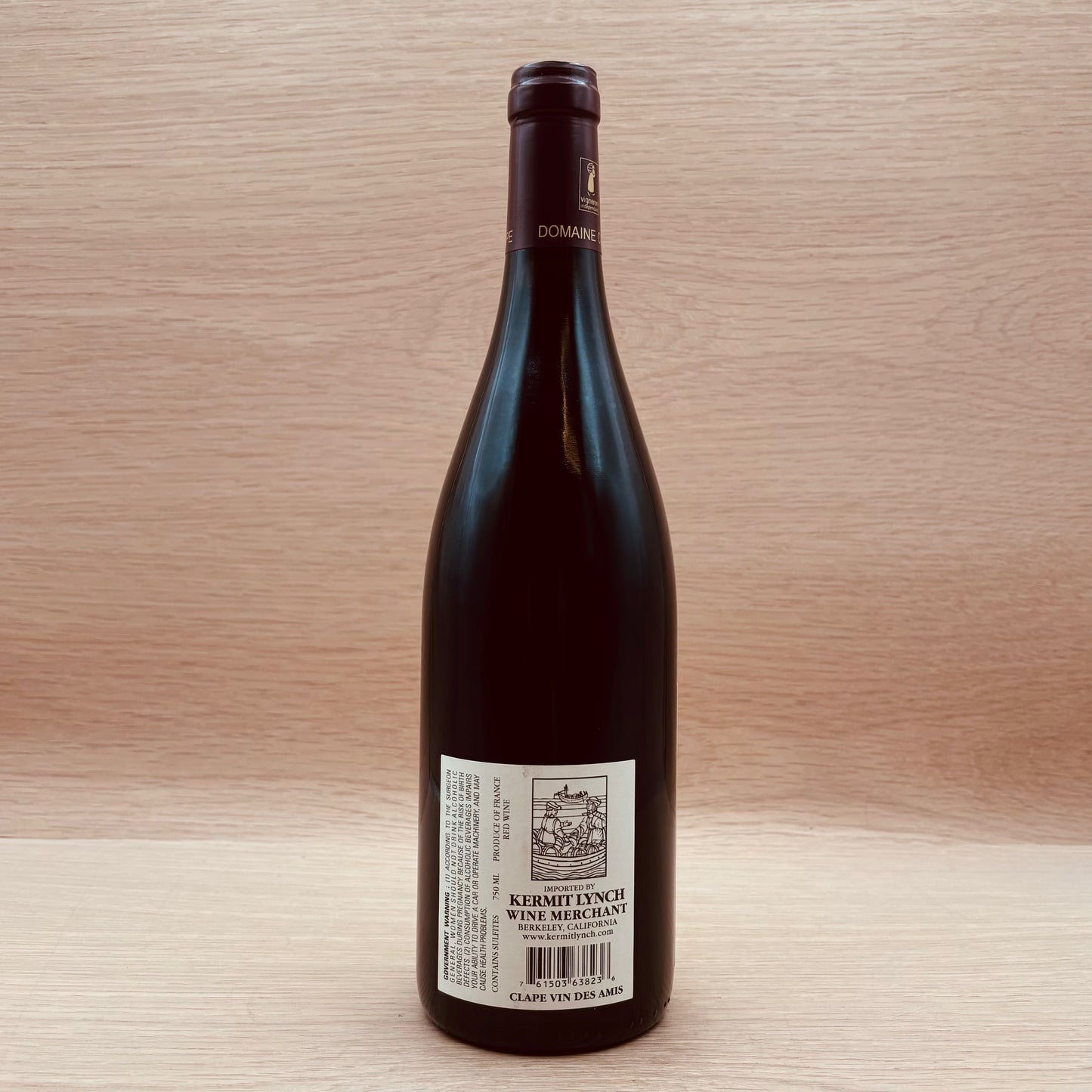 Domaine A. Clape, "Les Vins des Amis," Vin de France, Syrah, 2023