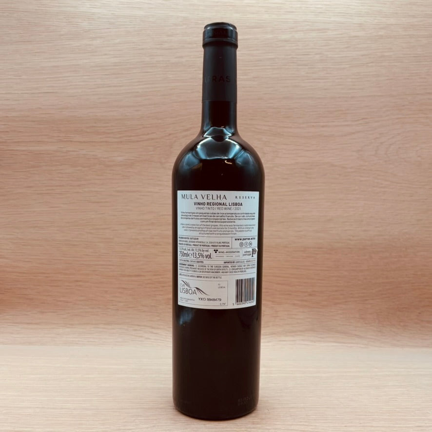 Mula Velha, Riserva, Lisboa, Portugal, Red Blend, 2021