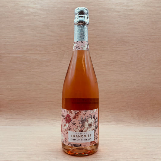 Cuvée Françoise, Crémant de Limoux Rosé, France, Chardonnay blend, NV