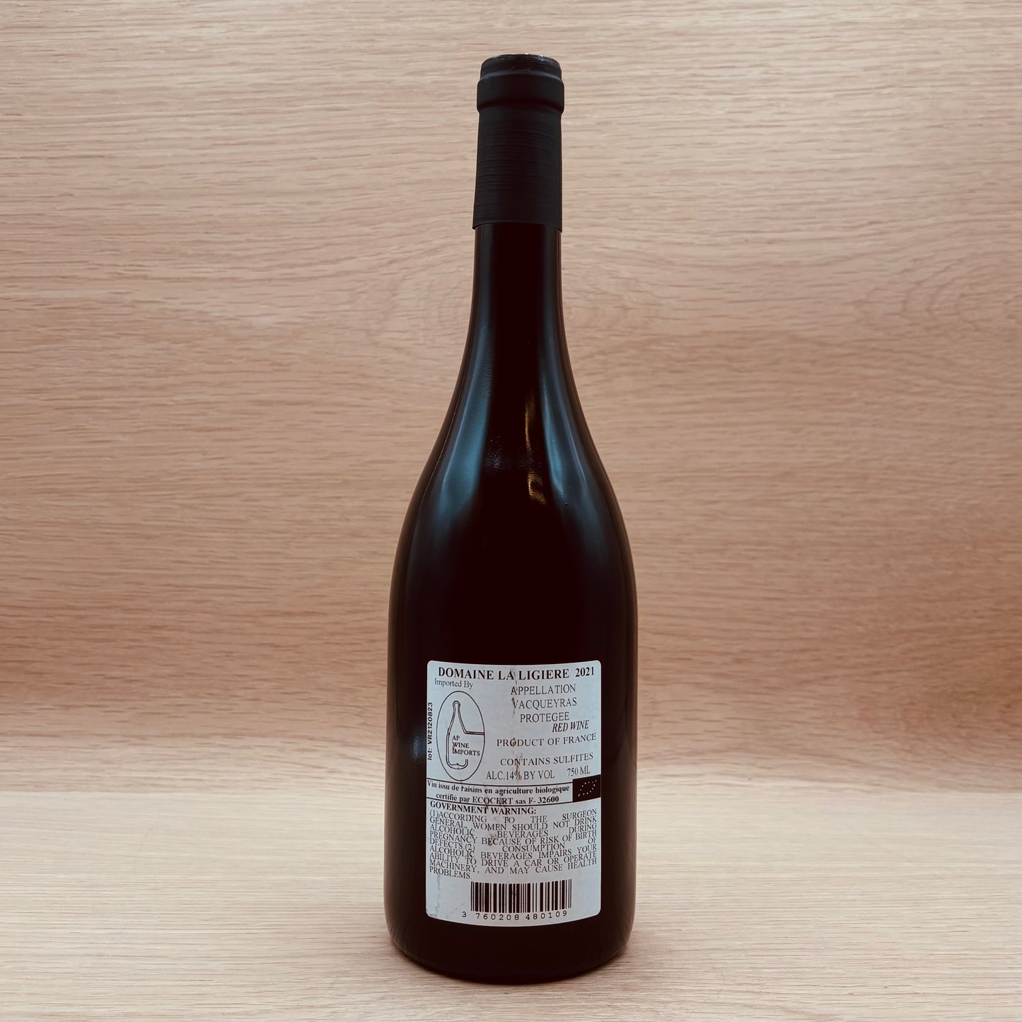 La Ligière, Vacqueyras, France, Grenache blend, 2021