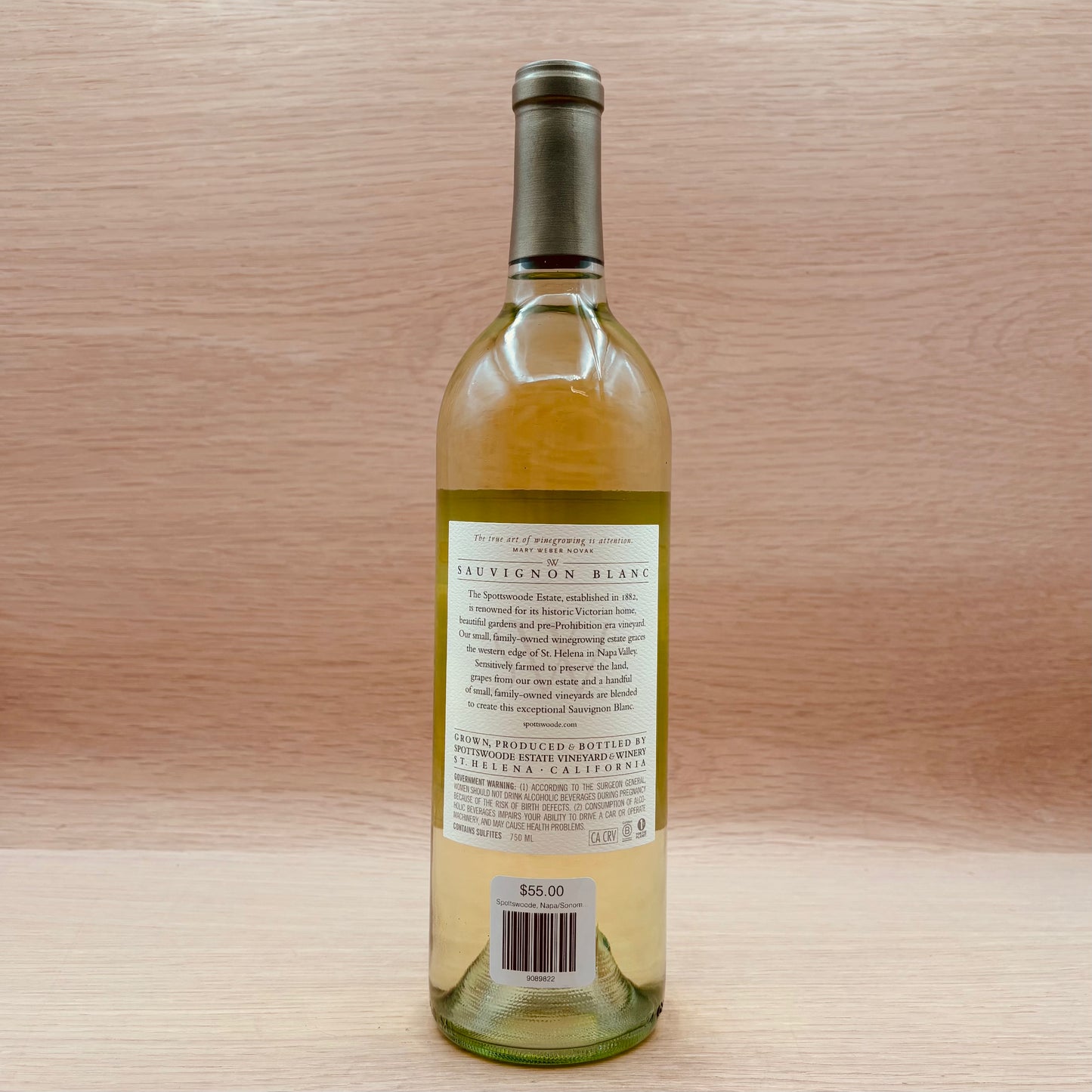 Spottswoode, Napa/Sonoma County, California, Sauvignon Blanc, 2024