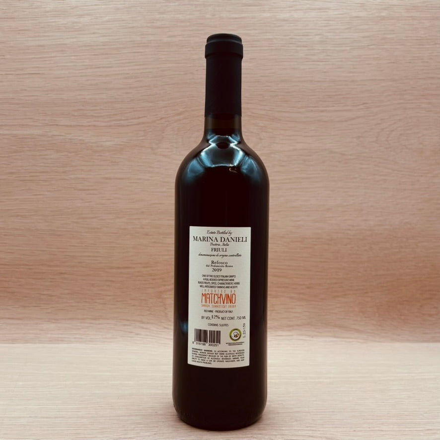 Marina Danieli, Friuli, Italy, Refosco del Peduncolo Rosso, 2019