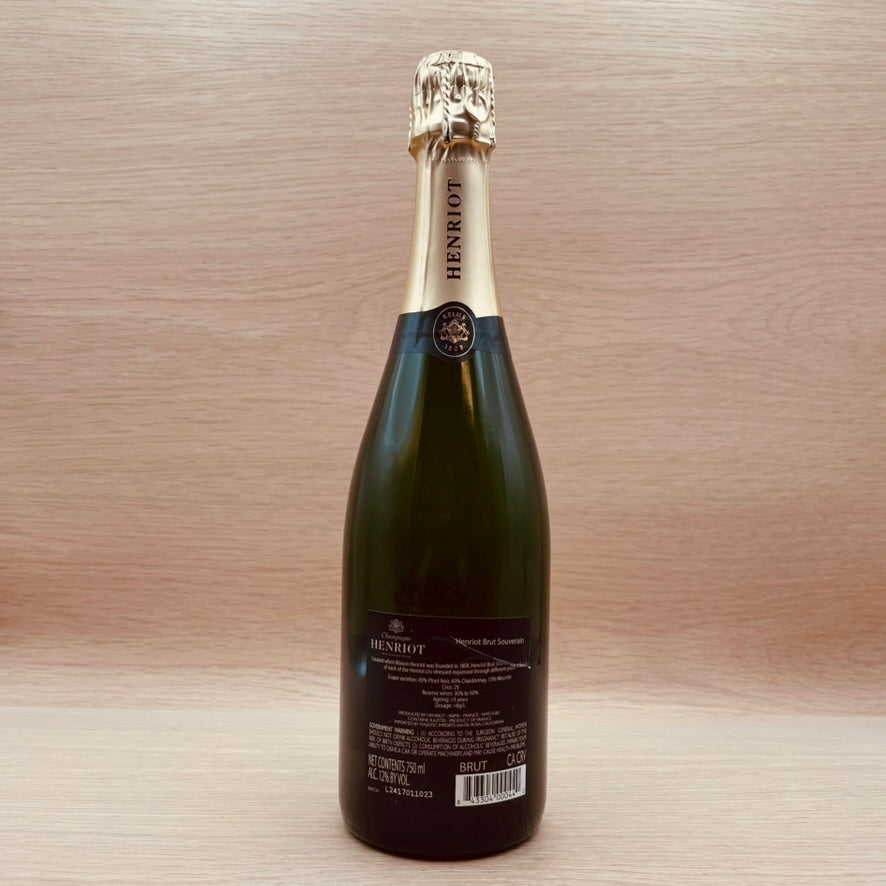 Henriot, "Brut Souverain," Champagne, France, NV