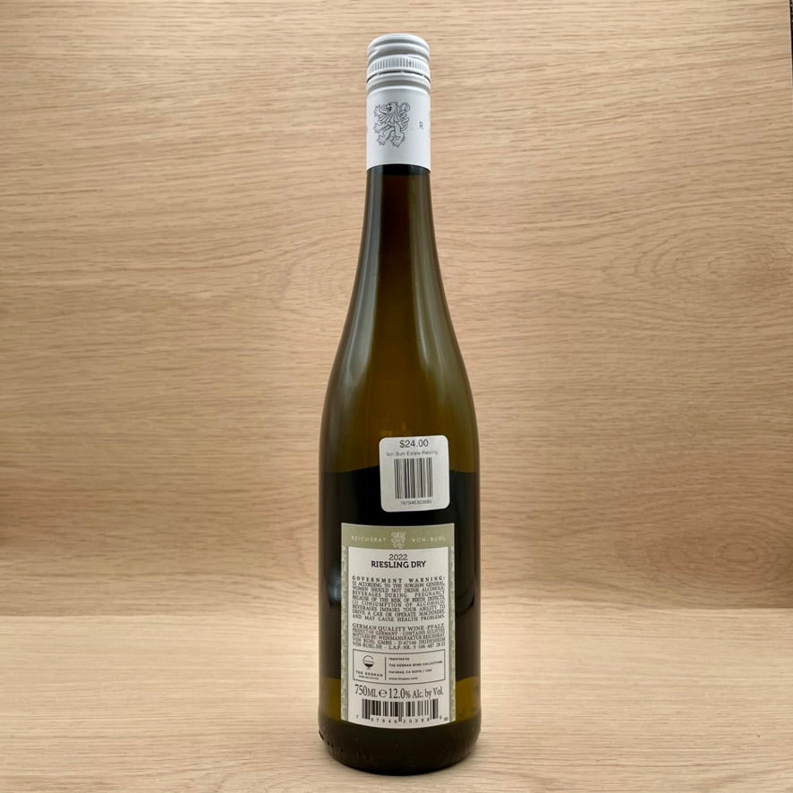 Von Buhl Estate, "Bone Dry", Pfalz, Germany, Riesling, 2023