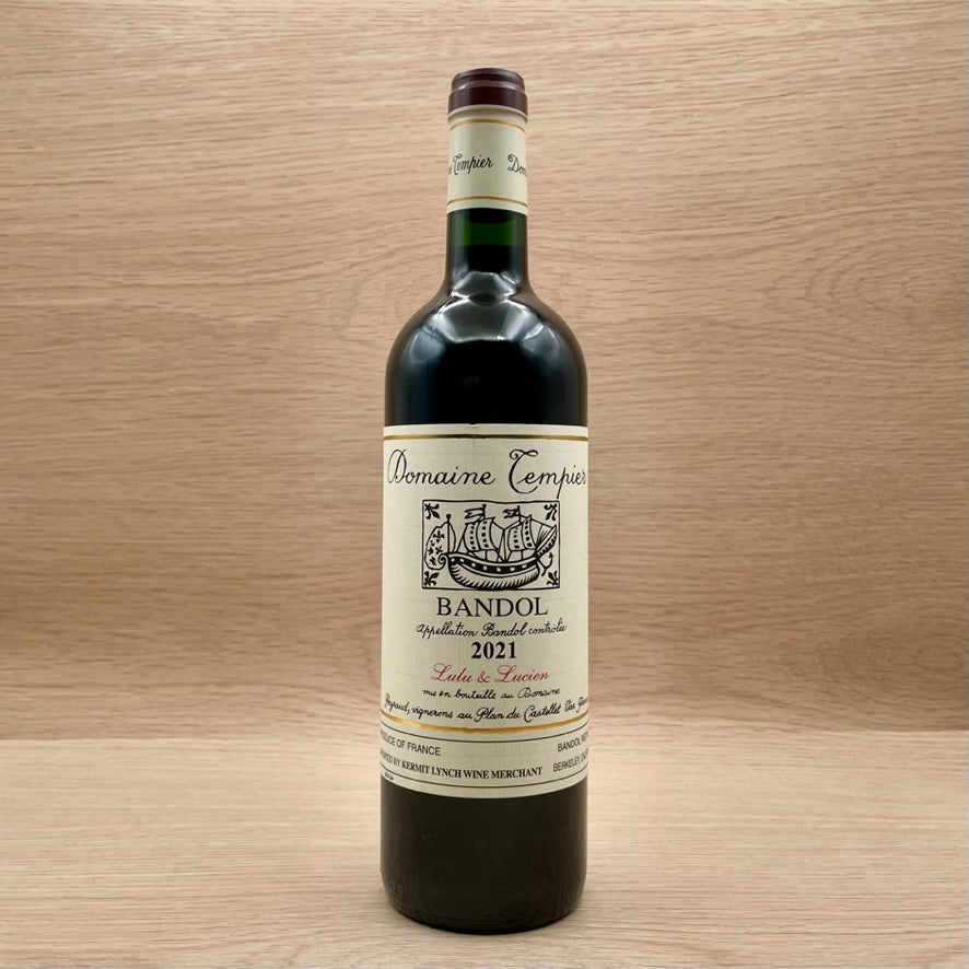 Domaine Tempier, "Lulu et Lucien," Bandol, France, Mourvèdre, 2022