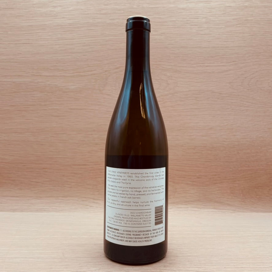 The Eyrie Vineyards, "Estate," Willamette Valley, Oregon, Chardonnay, 2022