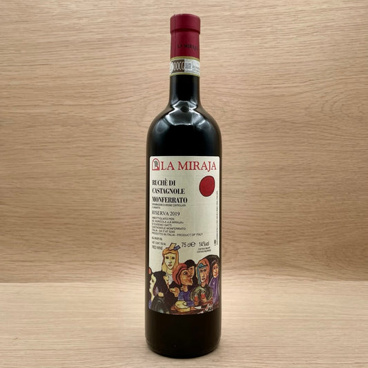 La Miraja, "Riserva," Monferrato, Italy, Ruchè di Castagnole, 2019