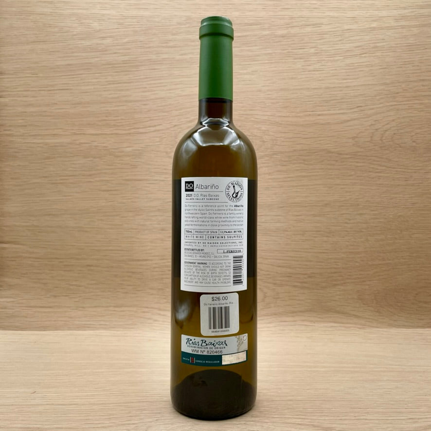 Do Ferreiro, Rias Baixas, Spain, Albariño, 2021