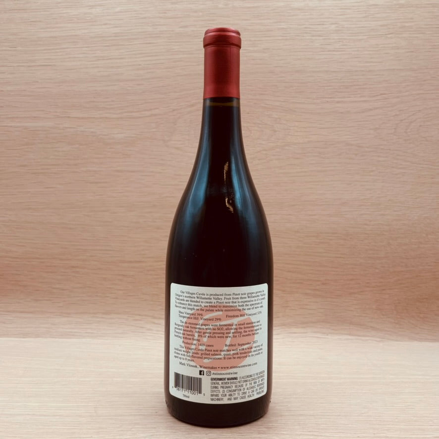 St. Innocent, "Villages Cuvée," Willamette Valley, Oregon, Pinot Noir, 2022
