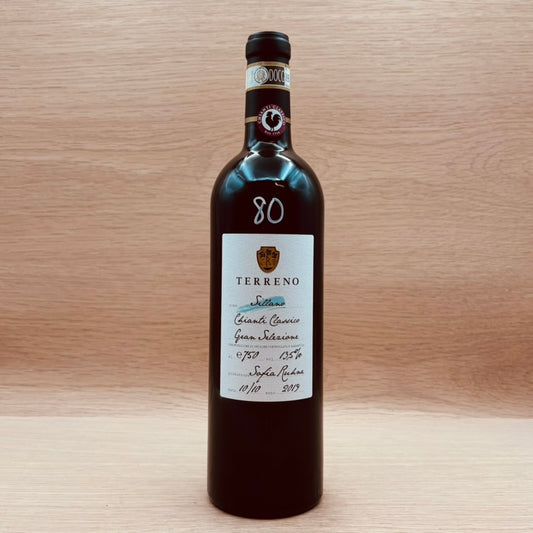 Terreno, "Sillano," Chianti Classico Gran Riserva, Italy, Sangiovese, 2019
