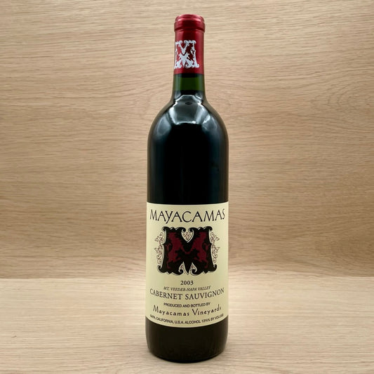 Mayacamas Vineyards, Mt. Veeder, California, Cabernet Sauvignon, 2003