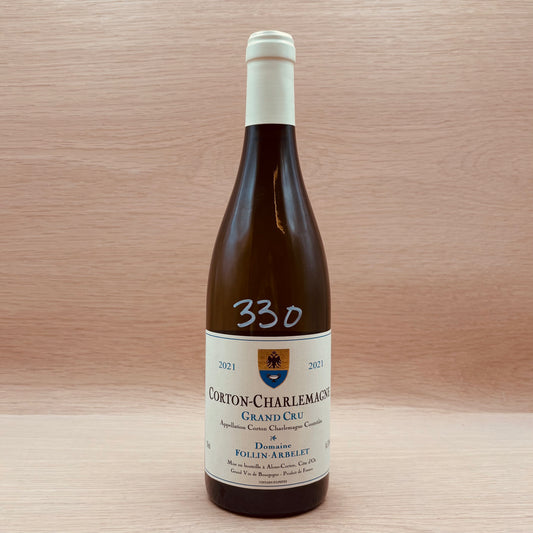 Domaine Follin-Arbelet, Corton-Charlemagne Grand Cru, France, Chardonnay, 2021
