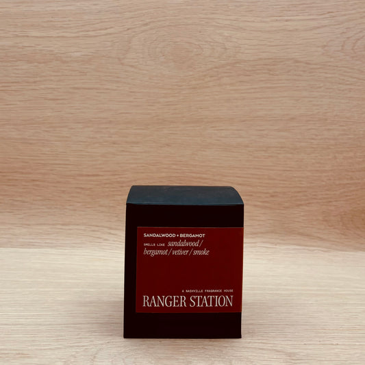 Ranger Station "Sandalwood + Bergamot" Candle 8.5 oz.