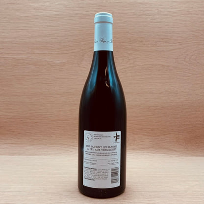 Simon Bize, "Aux Vergelesses," Savigny-les-Beaune 1er Cru, France, Pinot Noir, 2017