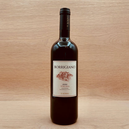 Il Borro, "Borrigiano," Valdarno di Sopra Pratomagno Rosso, Italy, Sangiovese blend, 2022