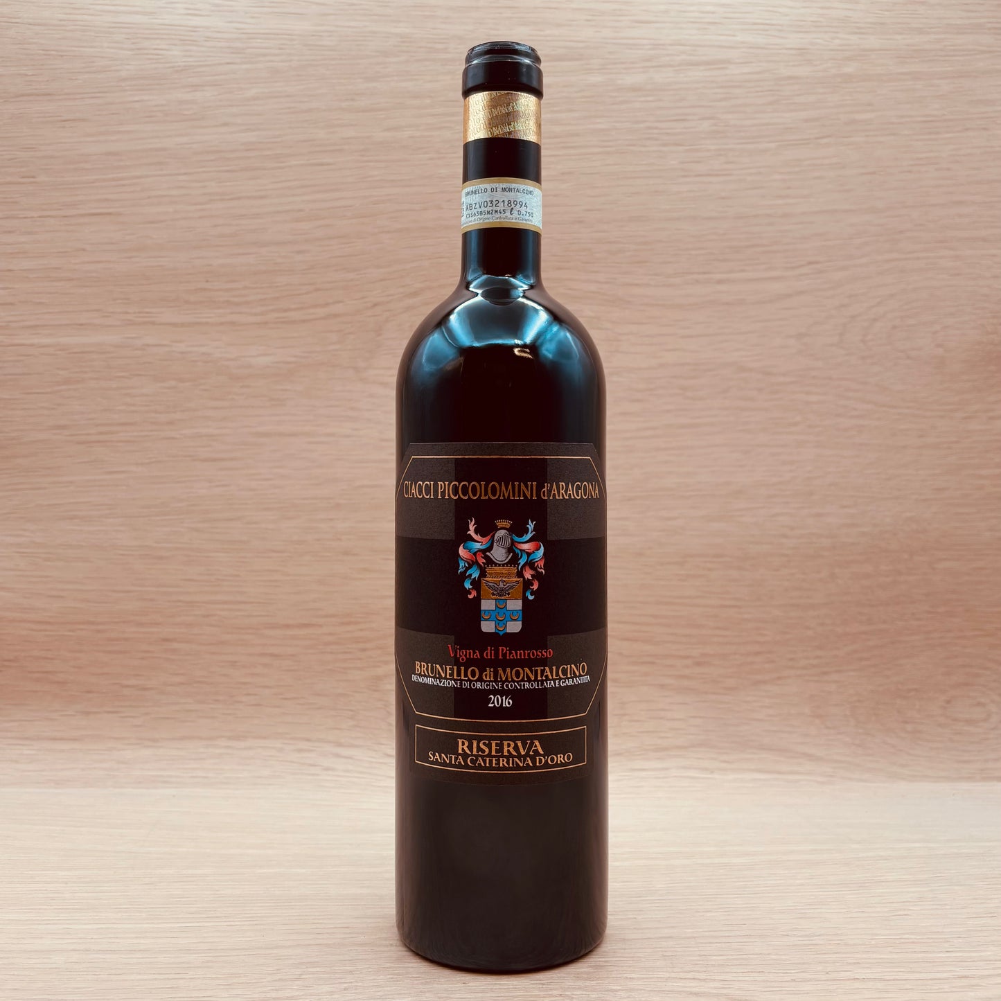 Ciacci Piccolomini d'Aragona, "Vigna di Pianrosso," Brunello di Montalcino Riserva, Italy, Sangiovese, 2016