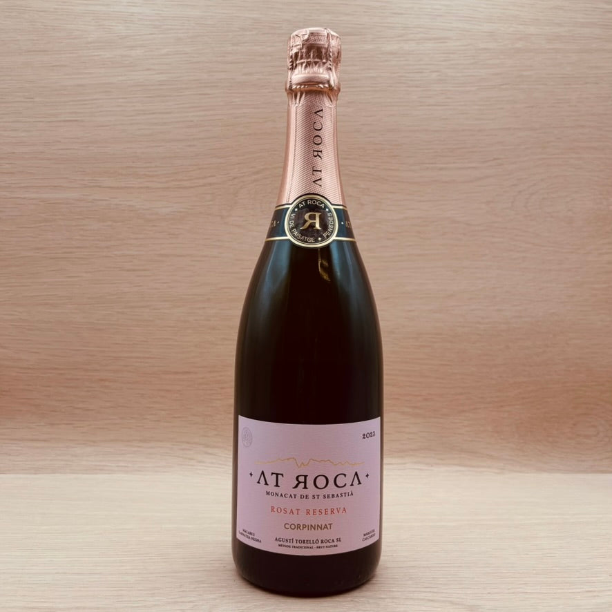 At Roca, "Rosat Reserva Corpinnat," Monacat de St. Sebastià, Spain, Macabeu Blend, 2023