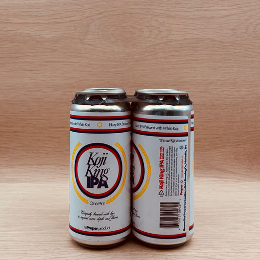 Proper Sake, Koji King IPA, Nashville, 4pk