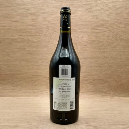 Domaine Pierre Richard, "Hermetique Sans Soufre," Côtes du Jura, France, Trousseau, 2020