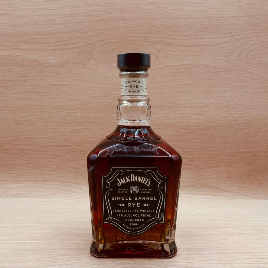 Jack Daniel's, "Single Barrel," Tennessee Rye Whiskey