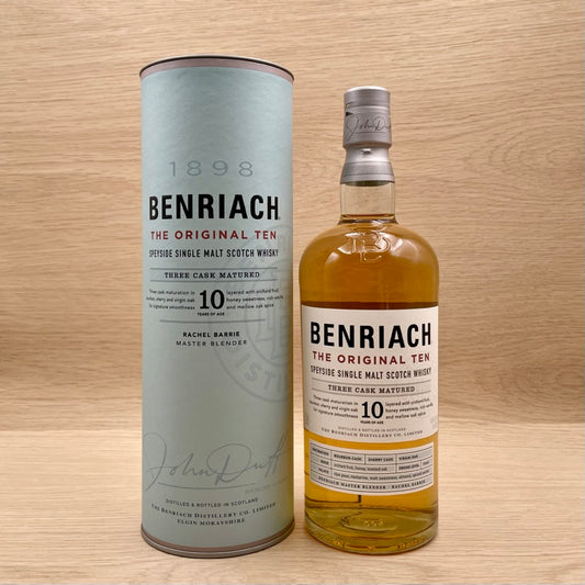 BenRiach, "10 Year," Speyside, Single Malt Whiskey