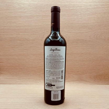 Luigi Bosca, "De Sangre," Luján de Cuyo, Argentina, Malbec, 2021