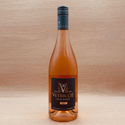 Domaine de Vetriccie, "Ile de Beauté Rosé," Corsica, France, Niellucciu blend, 2025