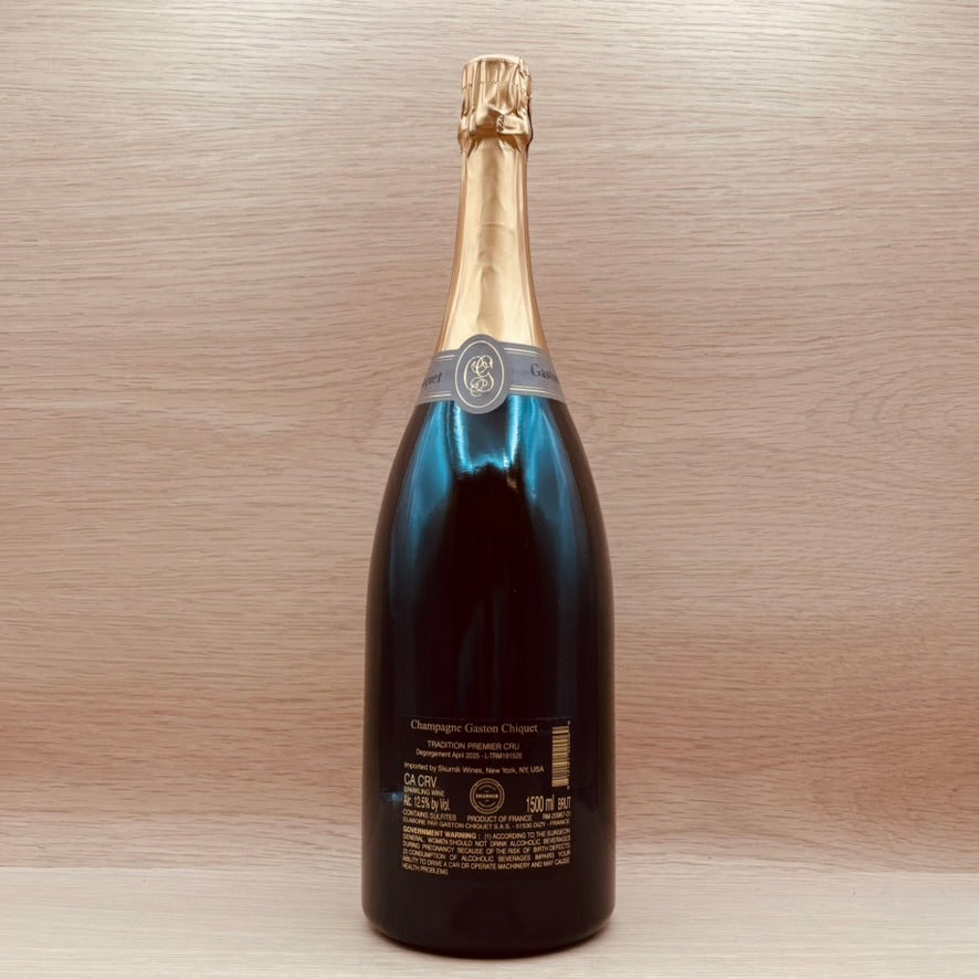 Gaston Chiquet, "Tradition," Champagne 1er Cru, France, Pinot Noir Blend, NV 1.5L