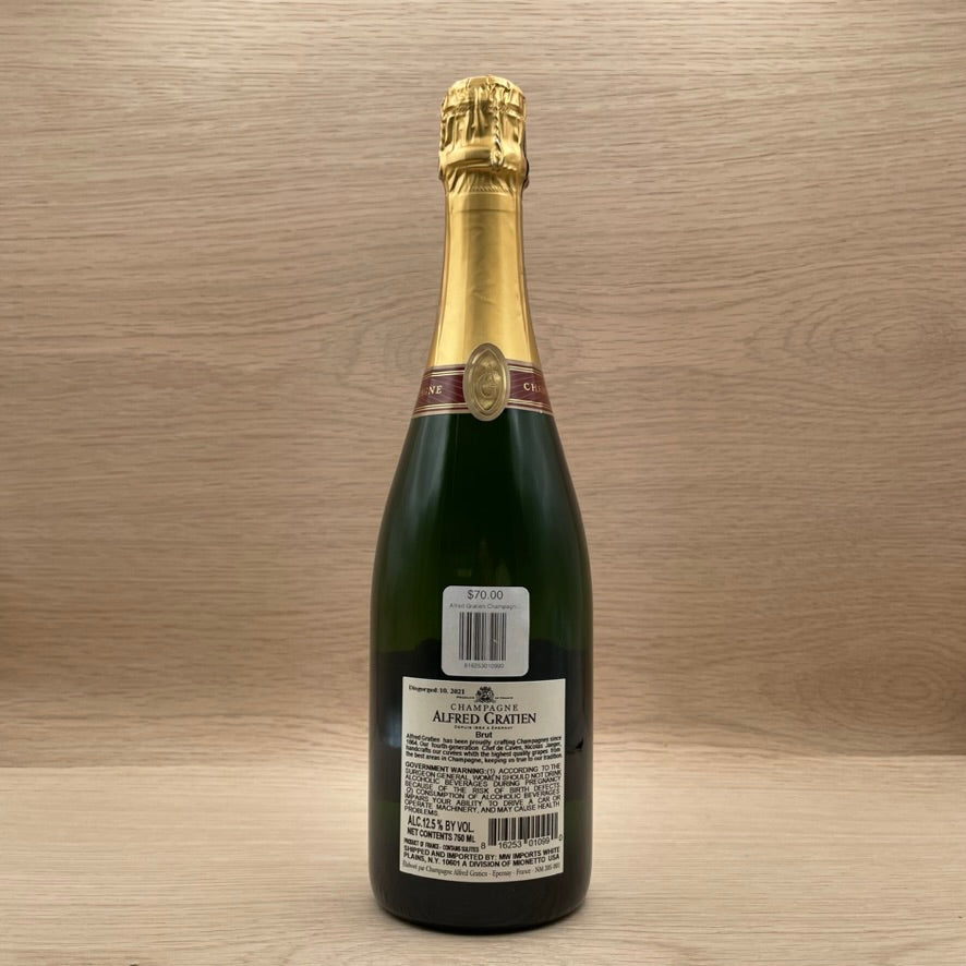 Alfred Gratien Champagne, Brut, Epernay, France, Pinot Noir Blend, NV