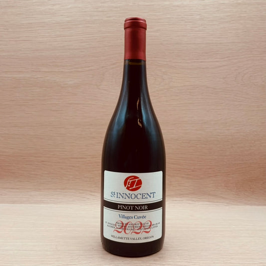 St. Innocent, "Villages Cuvée," Willamette Valley, Oregon, Pinot Noir, 2022