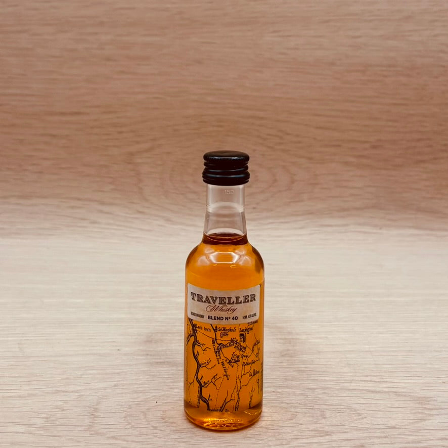 Traveller, Blended Whiskey, 50ml