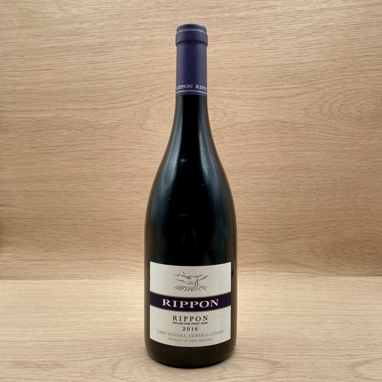 Rippon, "Mature Vine," Lake Wanaka, New Zealand, Pinot Noir, 2016