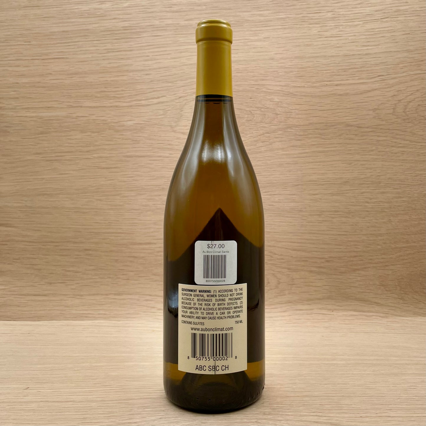 Au Bon Climat, Santa Barbara County, California,  Chardonnay, 2023